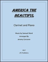 America the Beautiful for Clarinet and Piano P.O.D. cover